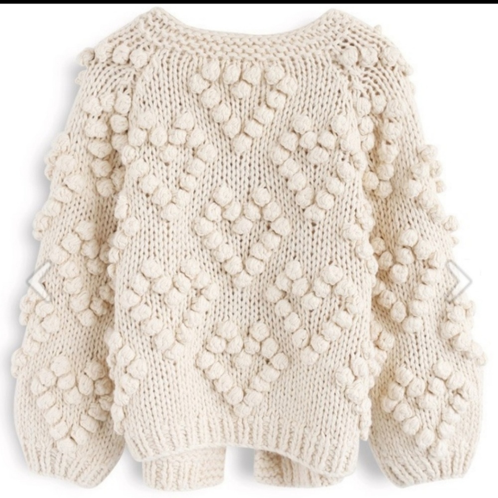 5🌟star rated💼 Handmade Oversized Chunky Sweater - Picture 5 of 6
